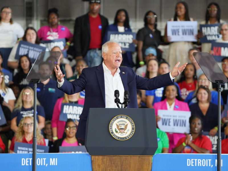 Il vantaggio di Tim Walz si vede a Pechino