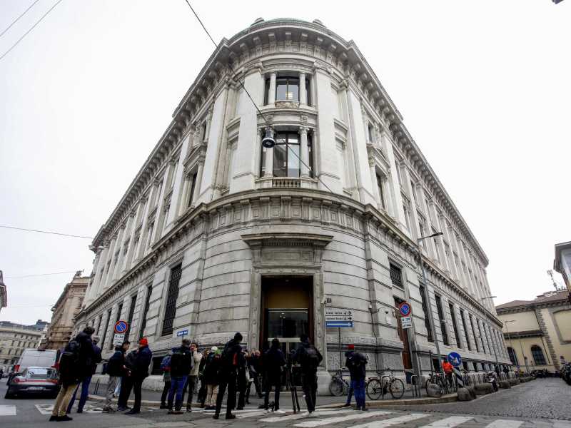 &nbsp;La sede di Bankitalia a Milano - foto Ansa