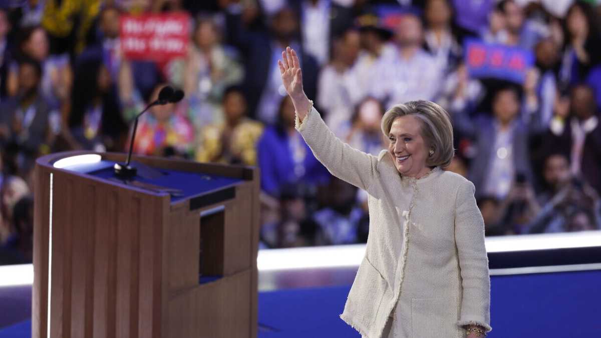 Immagine di Il progresso è possibile, ma non garantito. Il discorso di Hilary Clinton