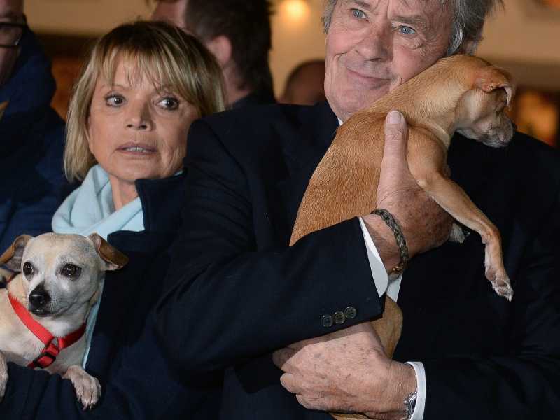 Alain Delon e il cuore di cane