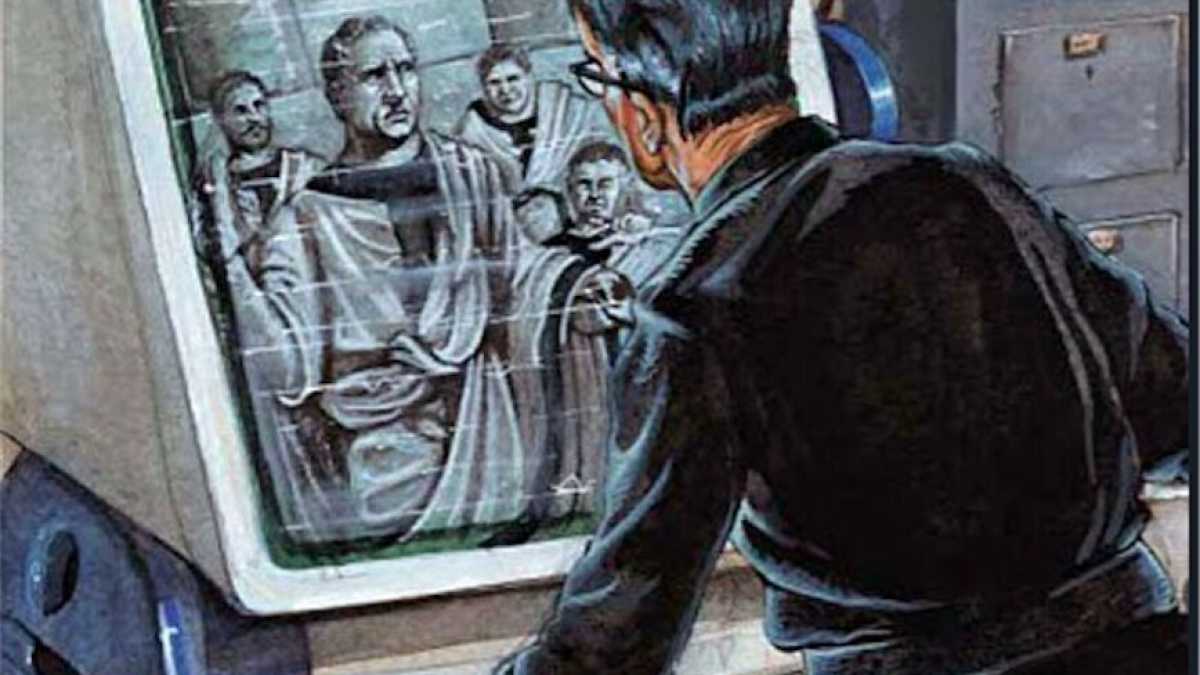 Immagine di Padre Ernetti, l’esorcista che fotografò Cristo