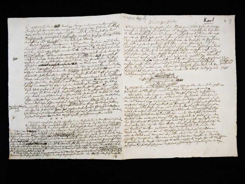 <span style="font-family: Arial, Verdana, sans-serif; font-size: 12px;">Un manoscritto di Immanuel Kant esposto al Palazzo Bellevue di Berlino (Foto ANSA)</span><br type="_moz" />