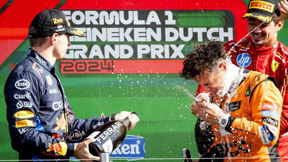 Immagine di Lando Norris domina il GP d'Olanda