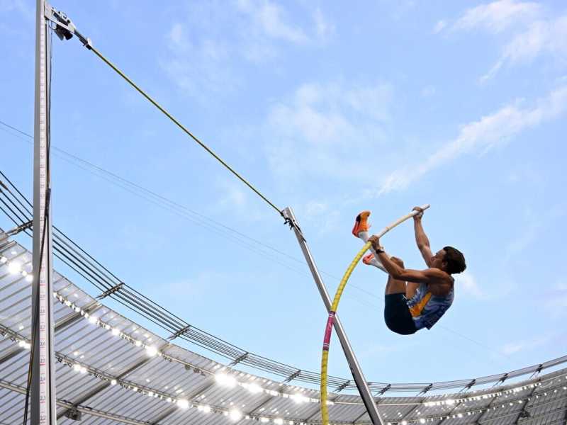 Armand Duplantis (foto Epa, via Ansa)