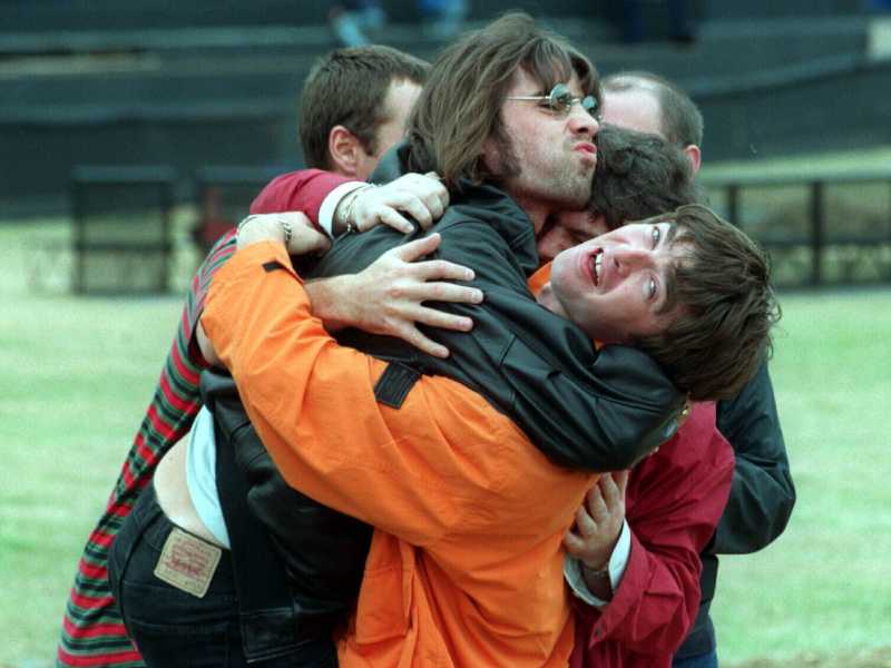  Gli Oasis - foto LaPresse