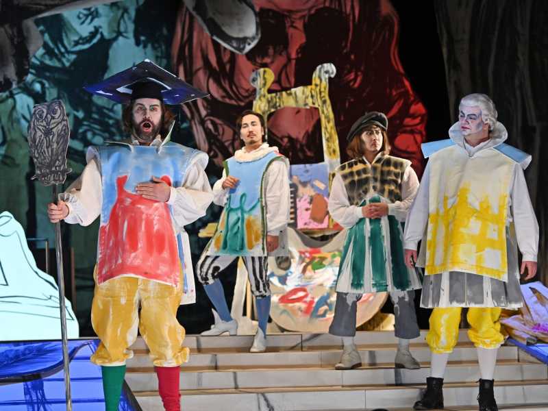 "La Boh&egrave;me" al Teatro di Stato di Meiningen (Foto di Martin Schutt/picture Alliance via Getty Images)<br />&nbsp;<br />