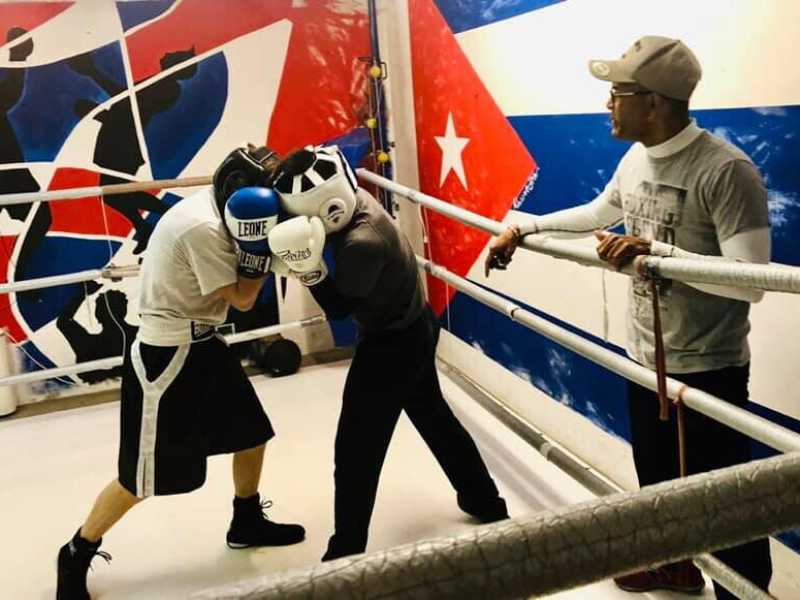 Sembra un ring di Cuba, ma è Vicenza. La casa della boxe dei Solano