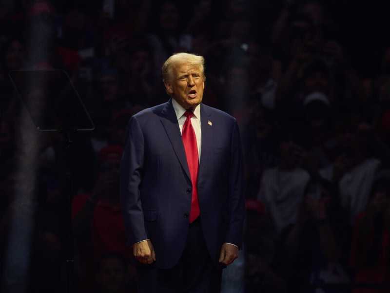 Donald Trump (foto Epa, via Ansa)