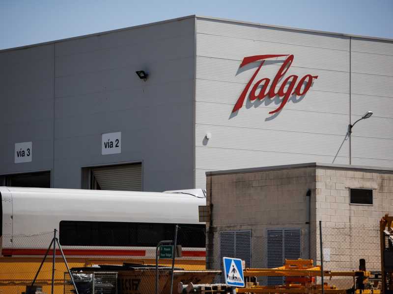 Stabilimento Talgo Las Matas, il 27 agosto 2024 a Las Rozas, Madrid (Foto di Alejandro Martinez Velez/Europa Press via Getty Images) <br />