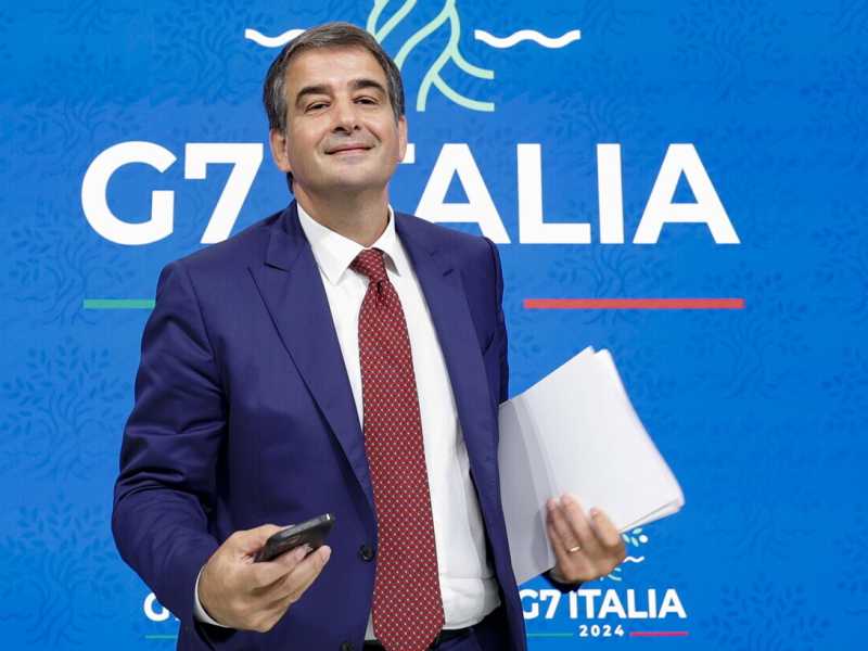 Raffaele Fitto, 55 anni, ministro per gli Affari europei, le Politiche di coesione e il Pnrr (foto Ansa)&nbsp;