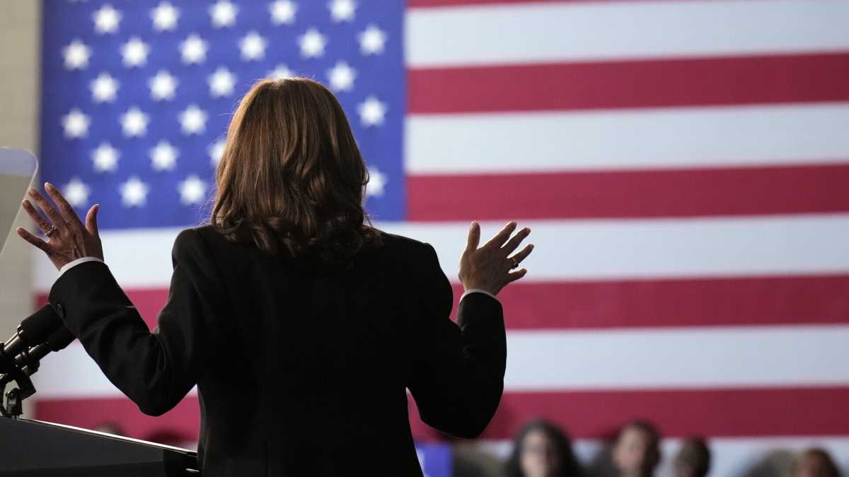 Immagine di La marcia improvvisata ma potente di Kamala Harris