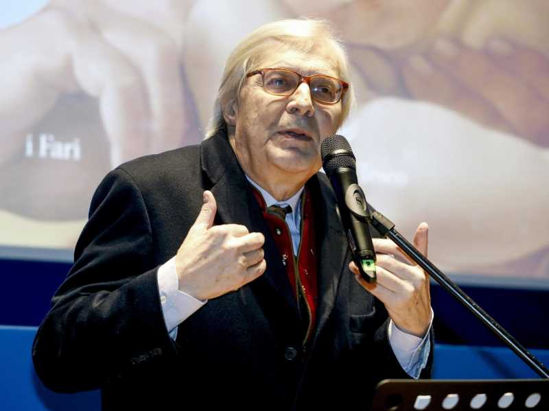 Vittorio Sgarbi (Ansa)