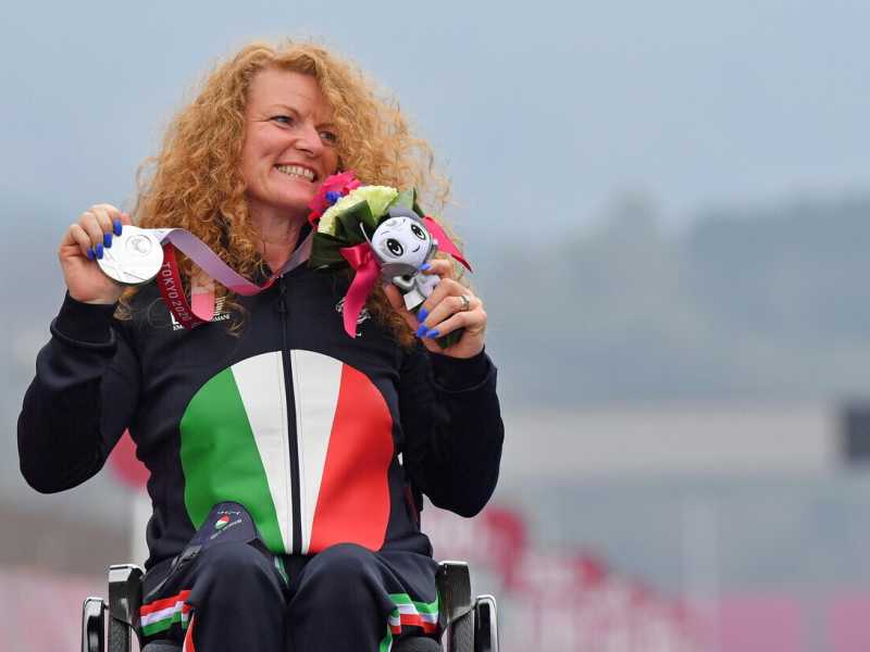 In estate e inverno Francesca Porcellato è la più grande di tutti