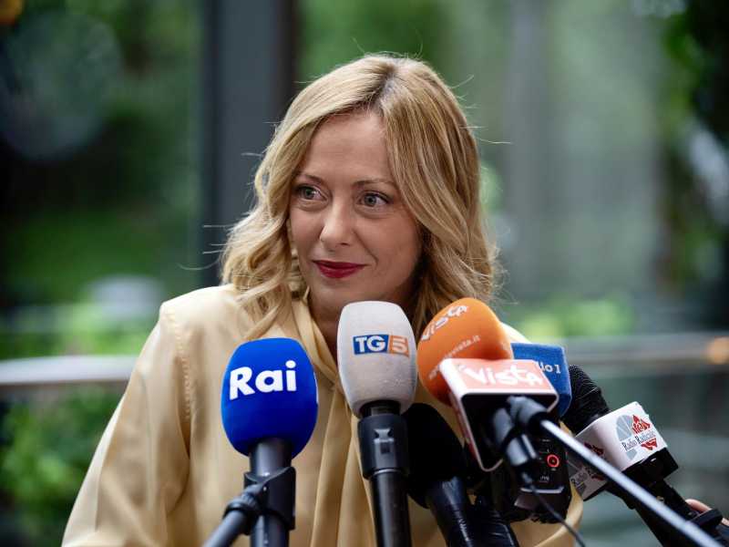  Giorgia Meloni - foto Ansa
