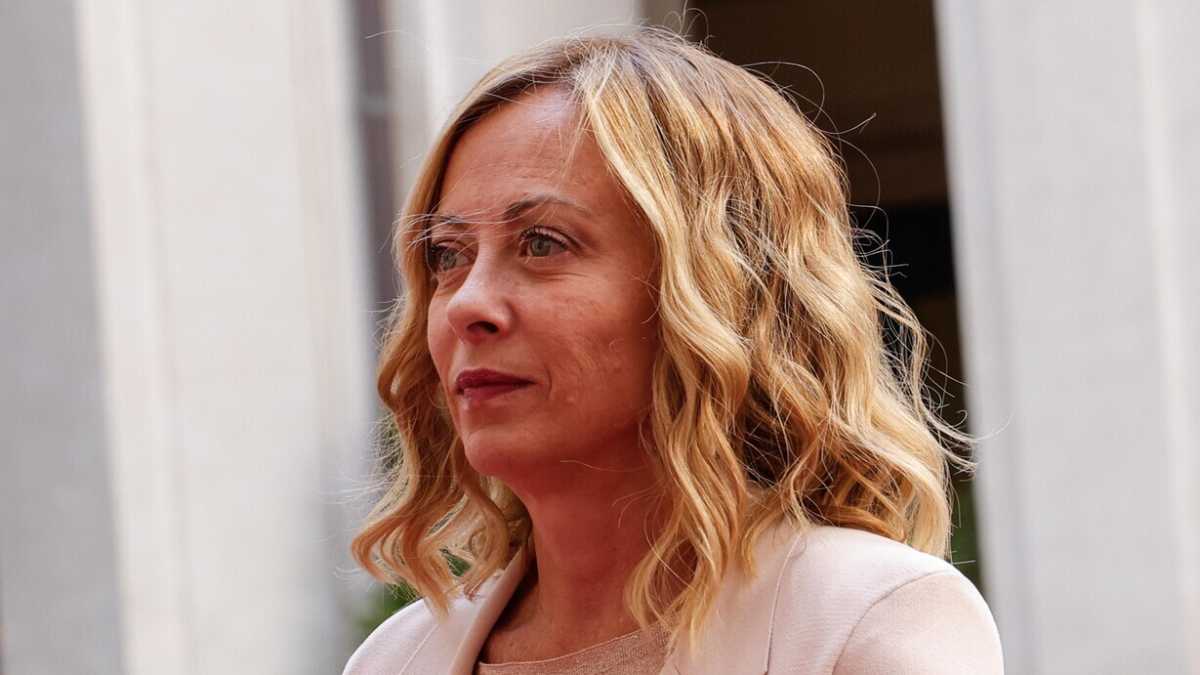 Immagine di Meloni: "L'impegno dei paesi del G7 per l'Ucraina non cesserà fino a una pace giusta"