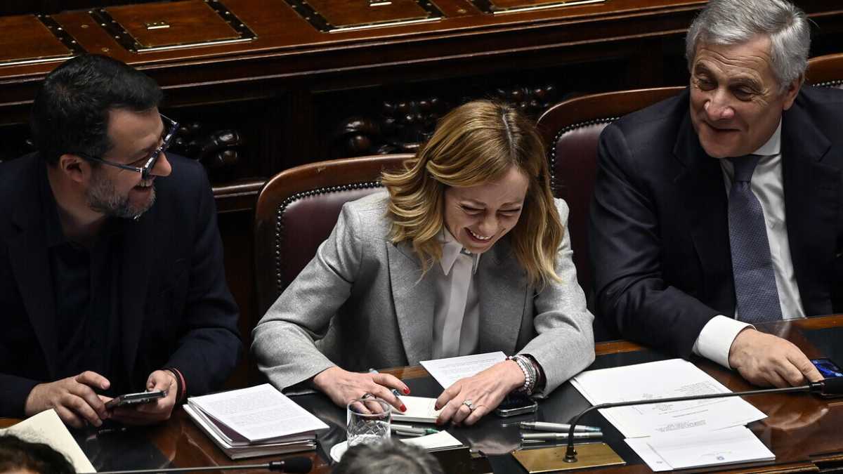 Immagine di Pranzo Meloni-Salvini-Tajani per uscire dal caso Sangiuliano. Sul tavolo Rai, Liguria a Manovra