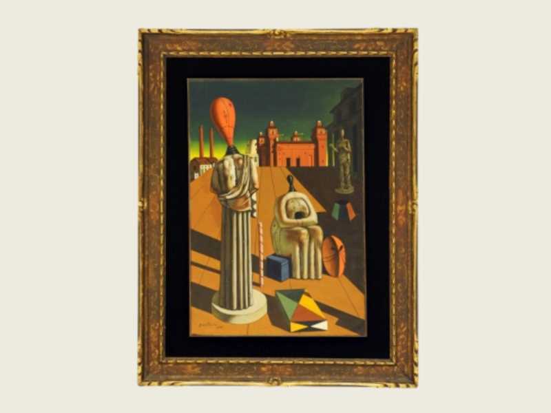 Giorgio De Chirico, &ldquo;Le muse inquietanti&rdquo;, 1917-18 (Olycom)