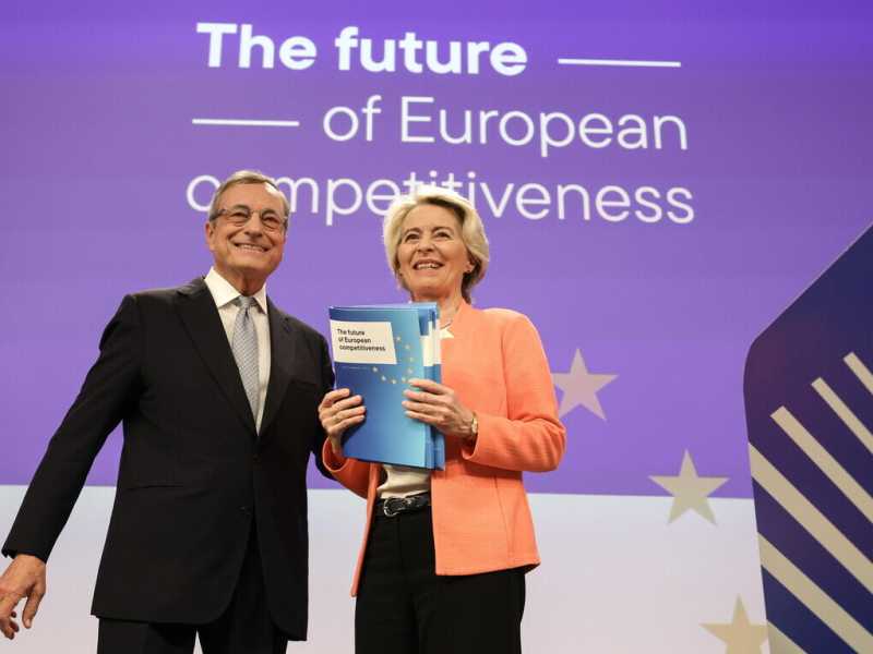 No ai cambiamenti radicali. Per von der Leyen il rapporto Draghi non è esistenziale