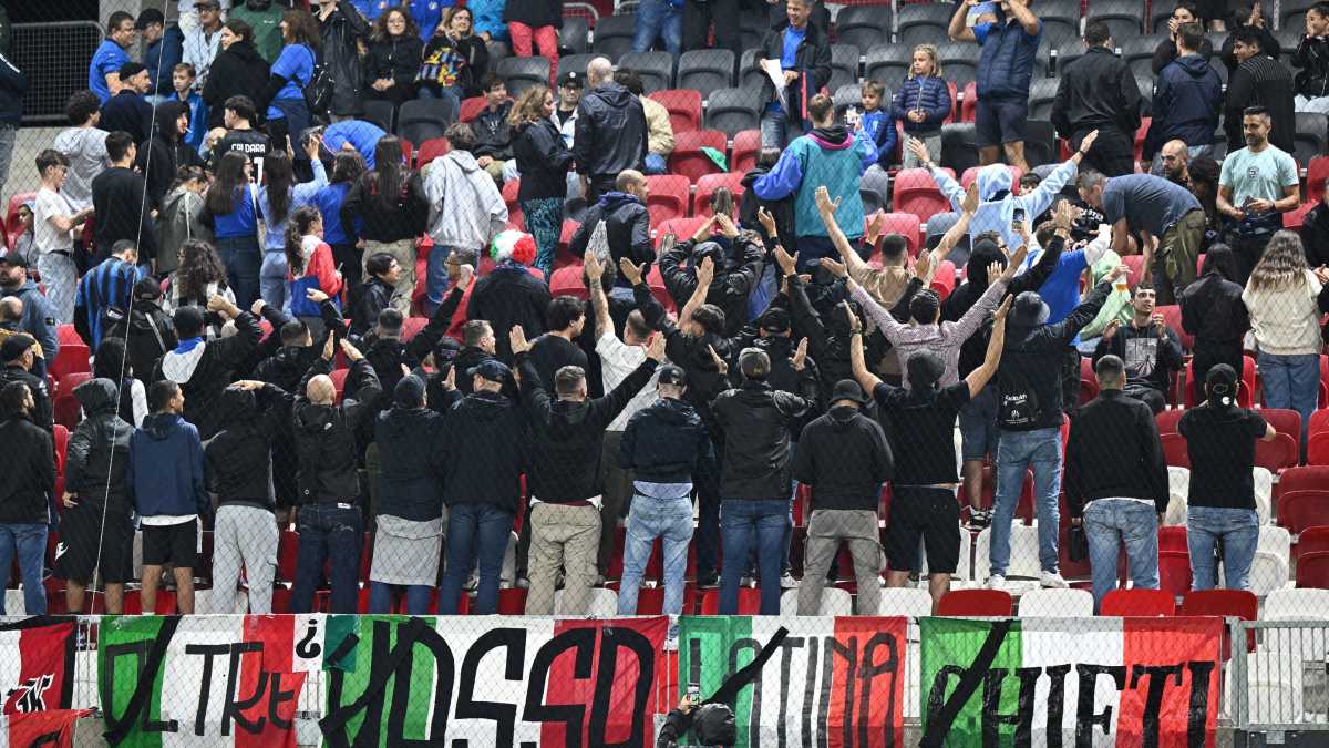Immagine di Il vergognoso gesto dei tifosi italiani contro lo stato ebraico a Budapest