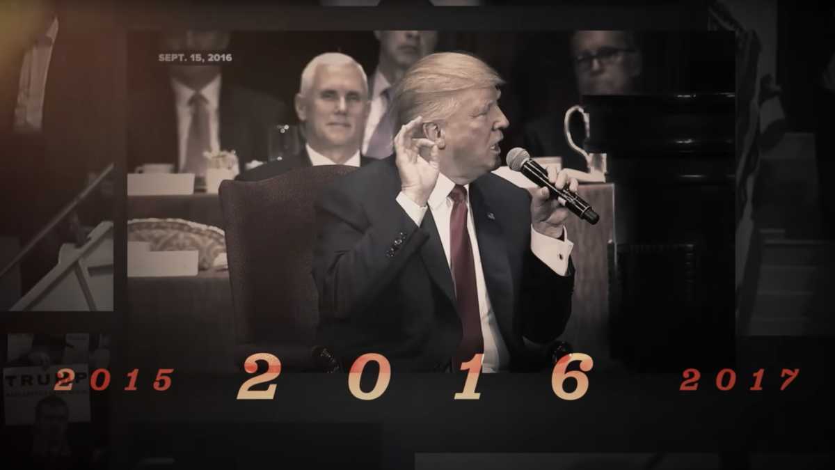 Immagine di Un "avvertimento per l'America" nel nuovo spot elettorale di Kamala Harris