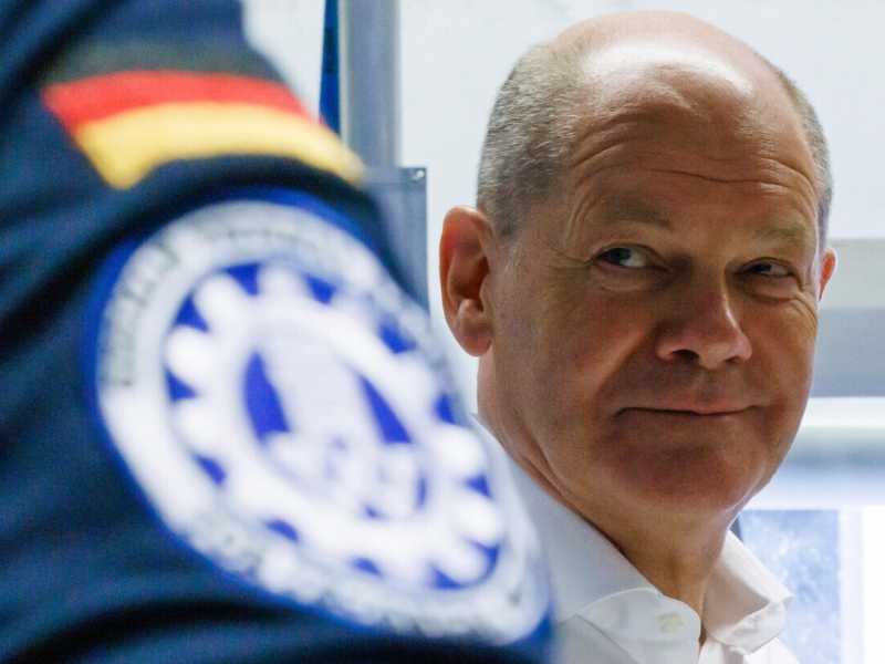 Olaf Scholz - foto Ansa