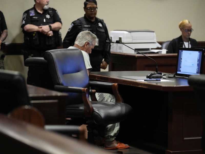 Colin Gray (54 anni), padre di Colt Gray, autore della sparatoria nella Apalachee High School (foto ANSA)
