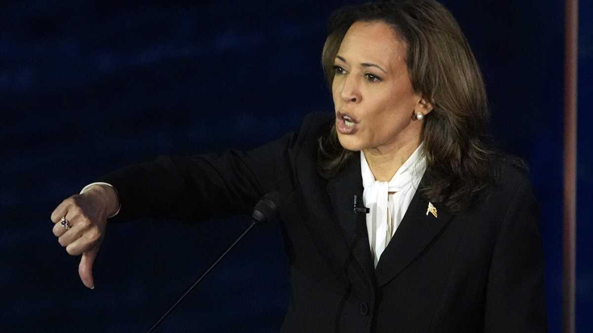 Immagine di Kamala mette a nudo il “pacifismo” di Trump