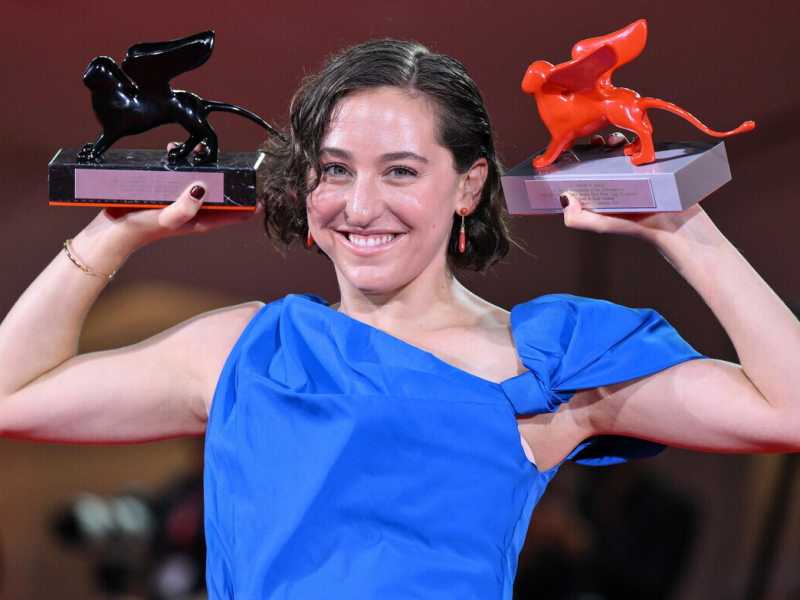 La regista Sarah Friedland (foto Ansa) <br />