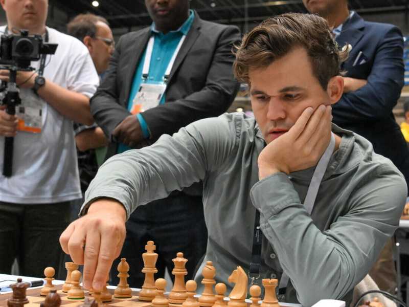  Magnus Carlsen - foto Ansa