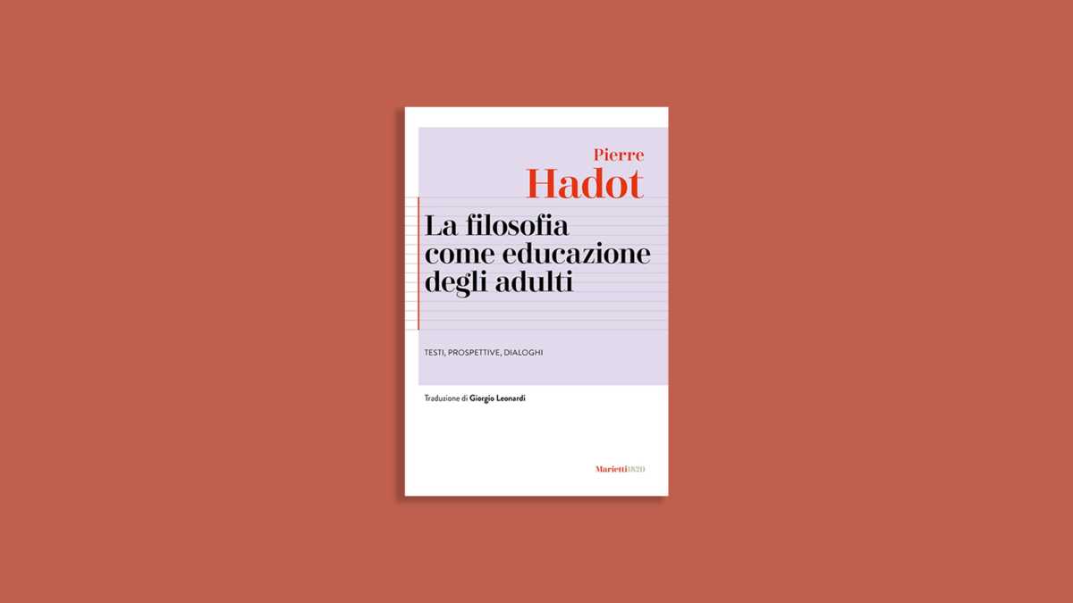 Immagine di La filosofia come educazione degli adulti