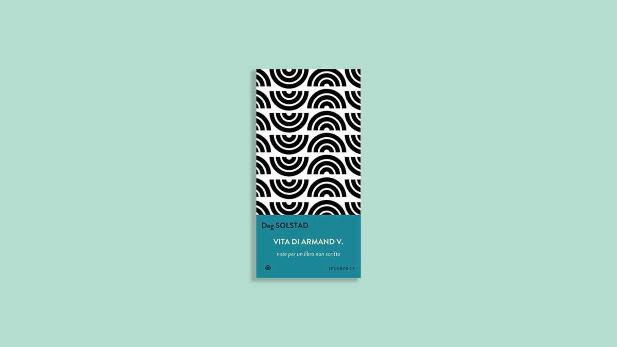 Immagine di Armand V. Note a un romanzo non scritto