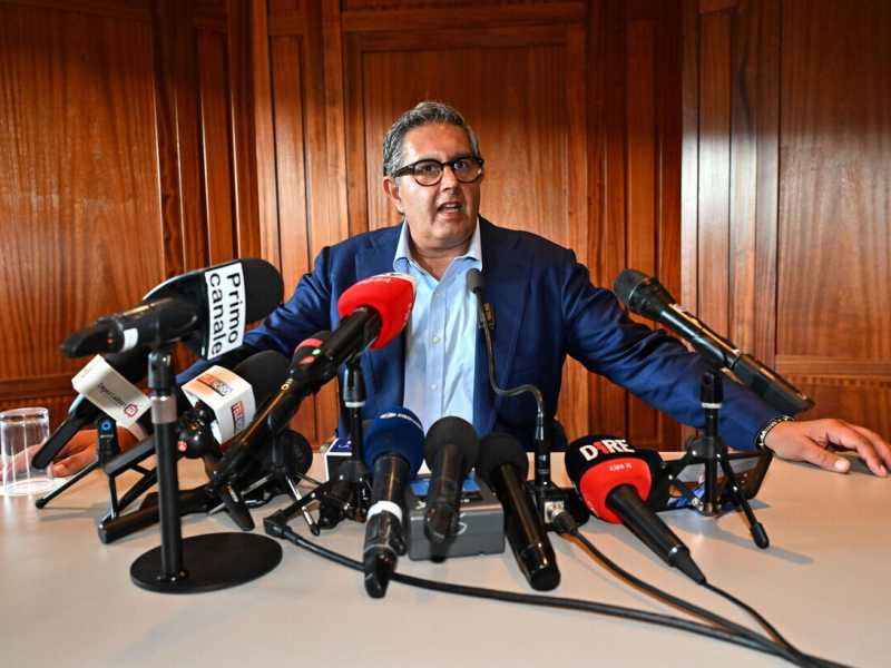Giovanni Toti (Ansa)