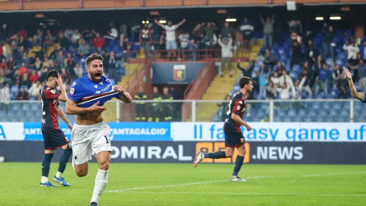 Immagine di Nel derby di Genova Fabio Borini questa volta ha fatto da sé