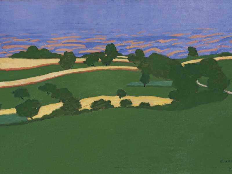 Felix Vallotton, "Les Blés", 1900 (Wikipedia)