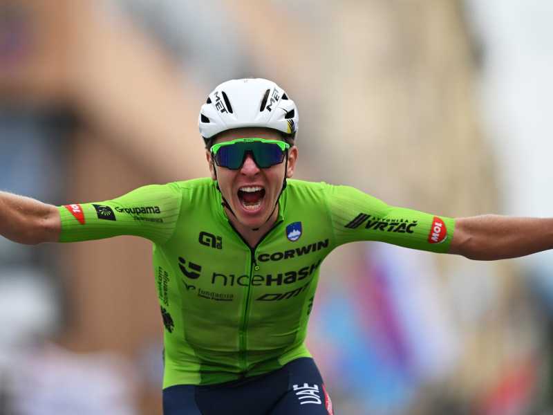 Tadej Pogacar ha vinto il Mondiale di ciclismo di Zurigo 2024 (foto Getty Images)