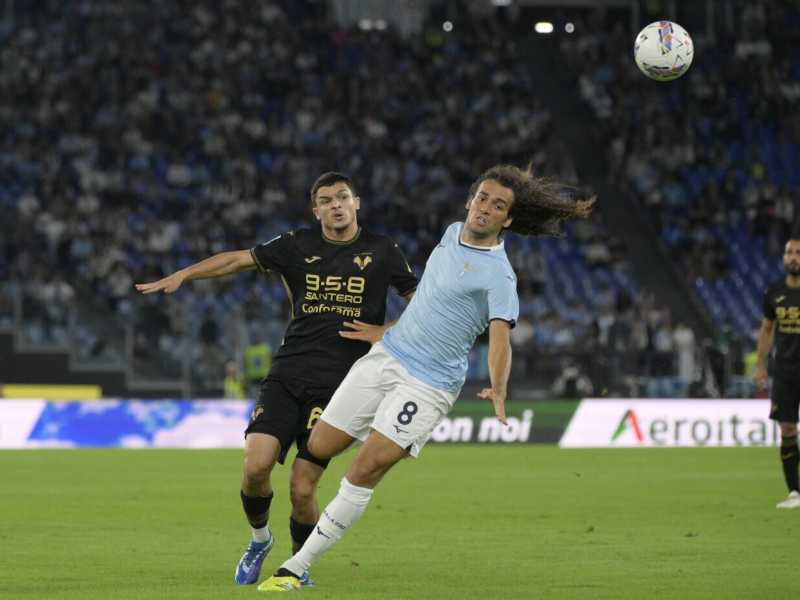 Il centrocampista della Lazio Mattéo Guendouzi (foto LaPresse)