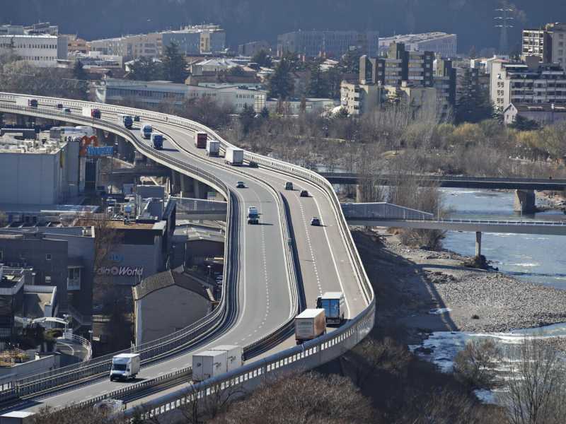 Autostrada del Brennero. Foto LaPresse