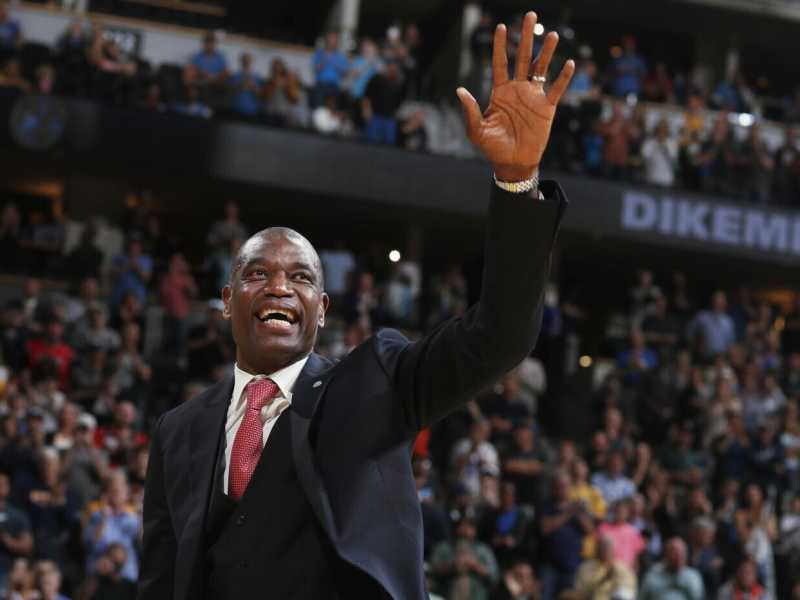 Dikembe Mutombo (foto Ap, via LaPresse)