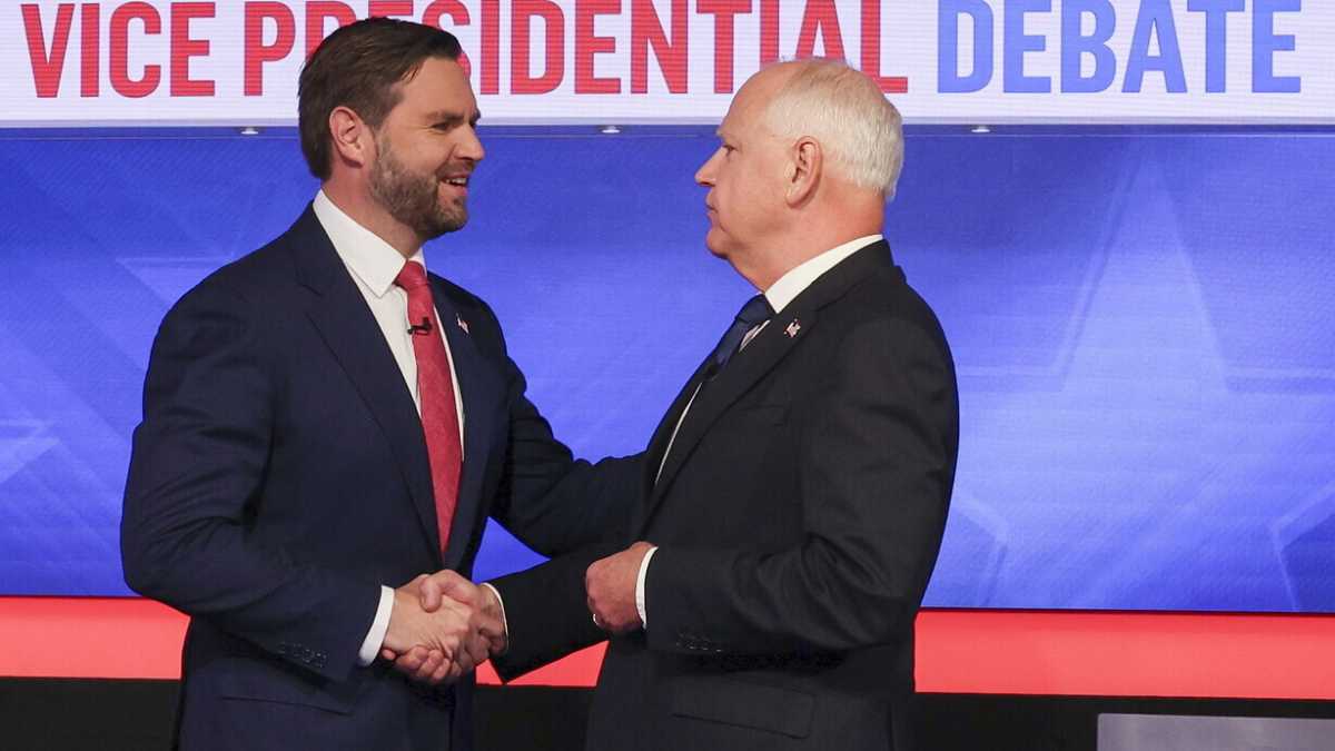 Immagine di La gentilezza aiuta Vance nel dibattito con Walz: un insolito momento di civiltà nell'America dell'odio