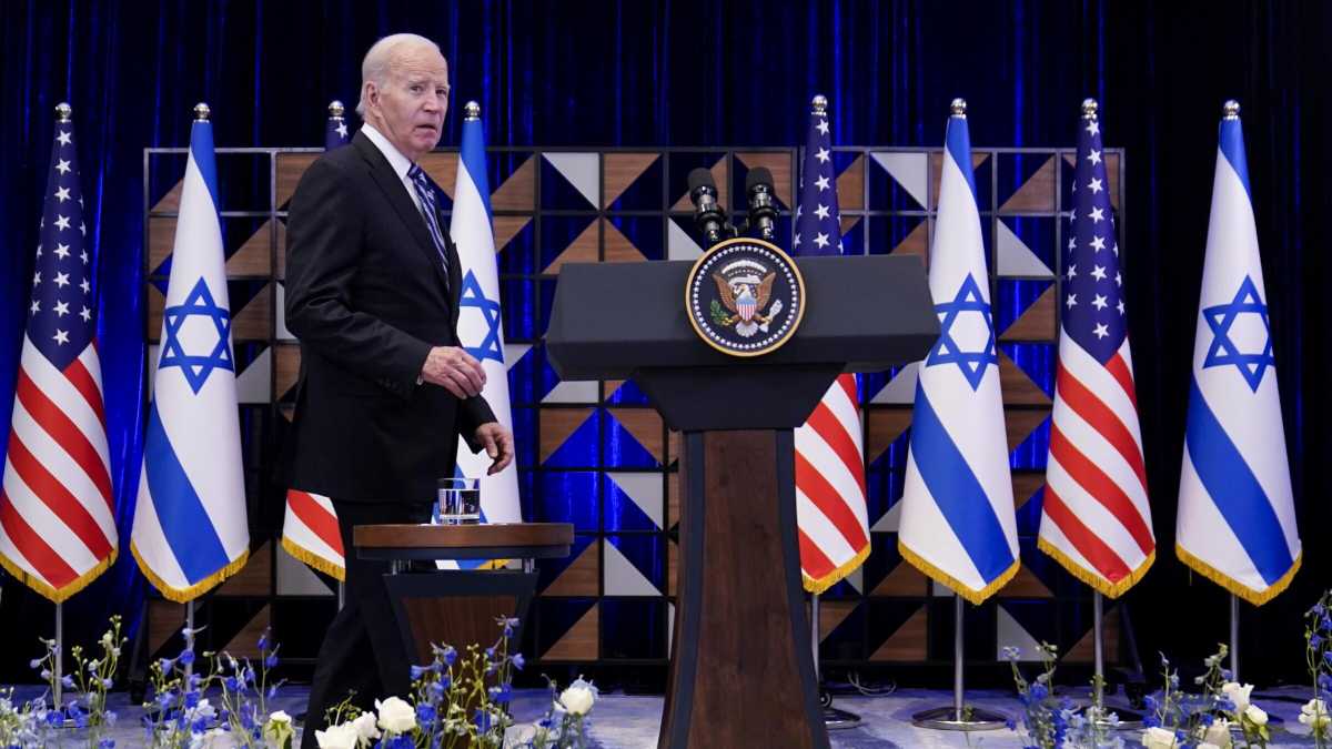 Immagine di Biden difende il diritto alla difesa di Israele e guida la diplomazia occidentale