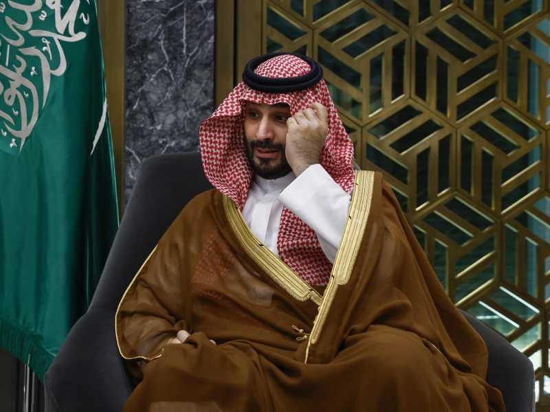 Mohammed bin Salman dell Arabia Saudita - foto Ansa