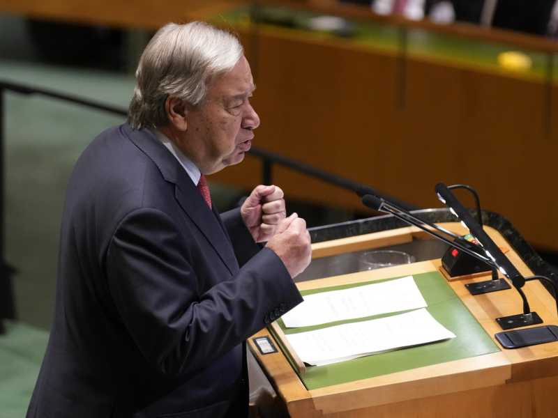  Antonio Guterres - foto LaPresse