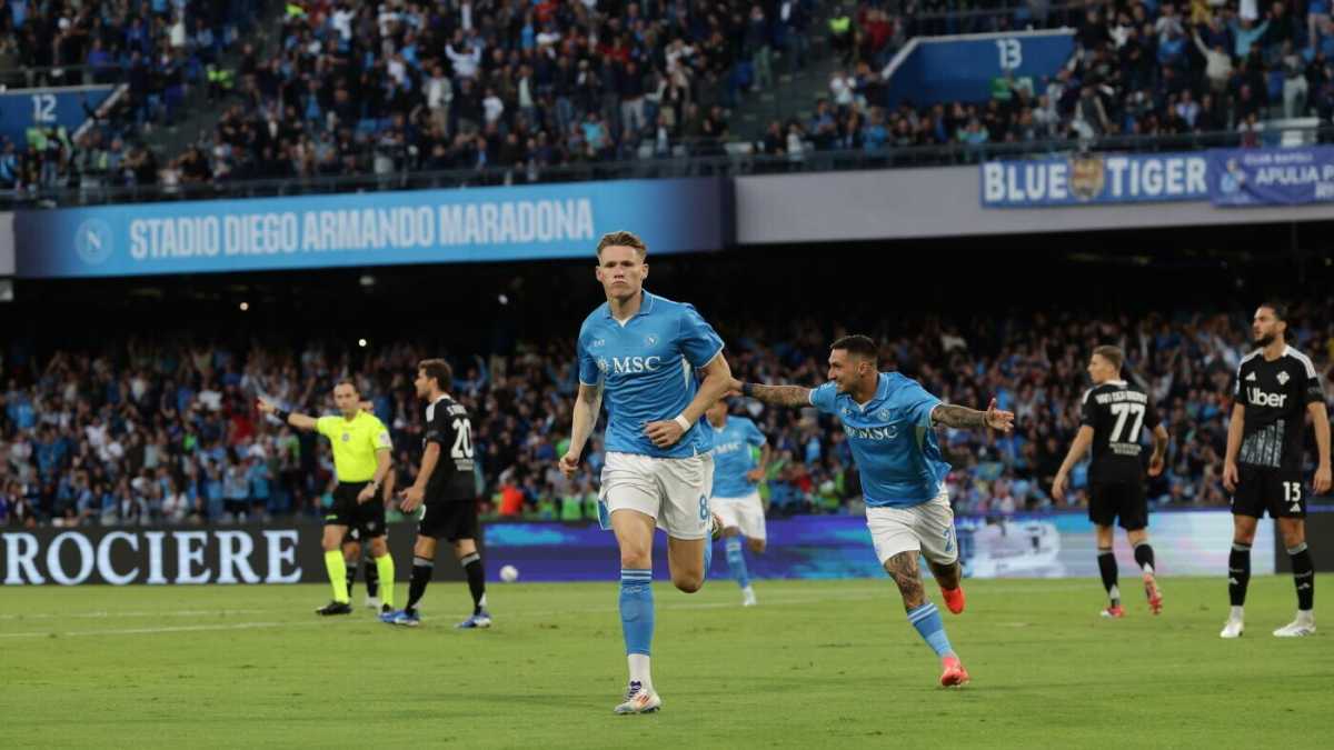 Immagine di Scott McTominay si è messo al centro del Napoli