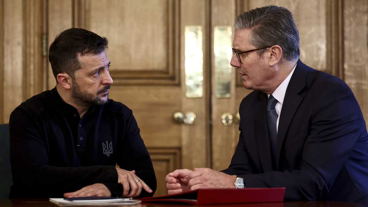 Immagine di Zelensky è in Europa con il suo piano per la vittoria e due obiettivi