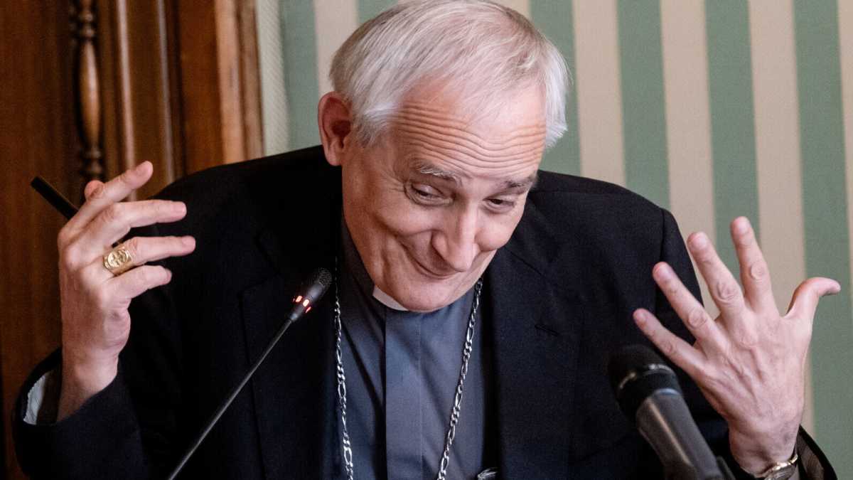 Immagine di "La Chiesa italiana non fa ingerenza, e se qualcuno lo pensa è un problema suo". Parla il cardinale Zuppi