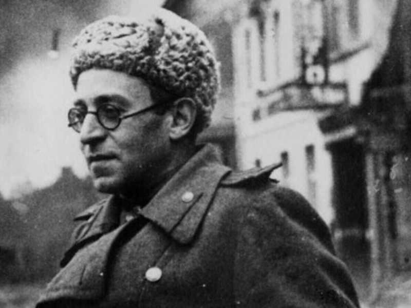 Il giornalista e scrittore sovietico Vasilij Grossman<br />
