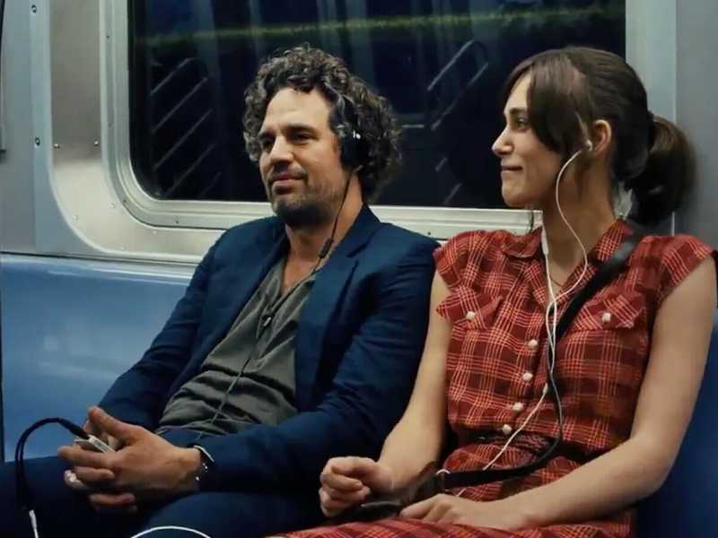 <div>Keira Knightley e Mark Ruffalo in "Tutto può cambiare" (Begin Again), film del 2013 scritto e diretto da John Carney</div><br />