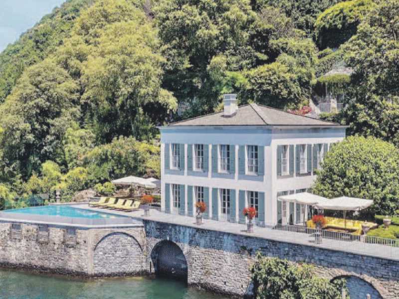 La villa sul lago di Como dei Ferragnez - foto Lionard