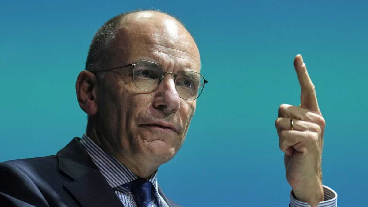 Immagine di Letta presenta all'Europarlamento il suo rapporto sul mercato unico