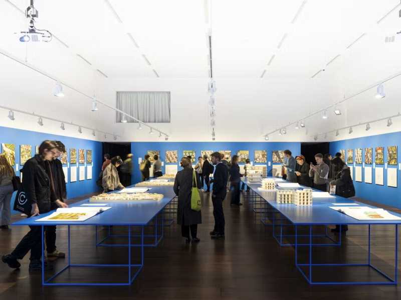 Scatto della mostra, dal sito ufficiale del Flanders Architecture Institute